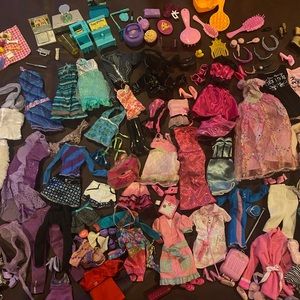 Barbie & Ken lot of clothes & accessories